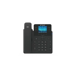 IP-телефон Flat-Phone B6: 6 SIP-аккаунтов, 2 порта 10/100/1000BASE-T (RJ-45), ЖК-дисплей, PoE