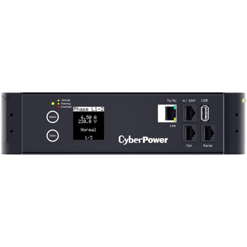 Блок распределения питания/ PDU CyberPower PDU83402 3ph 0U, Switched MBO ,IN: 415V/32A, IEC309-32Aplug