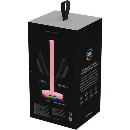 Подставка для наушников Razer Base Station Chroma V2 - Quartz/ Razer Base Station V2 Chroma - Quartz