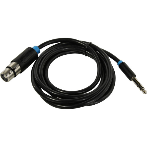 Кабель Vention аудио Jack 6.5 M/XLR F - 2м