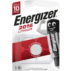 Батарейка Energizer CR2016 BL1 Lithium 3V (1/10/140)