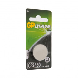 Литиевая дисковая батарейка GP Lithium CR2450 - 1 шт. в блистере