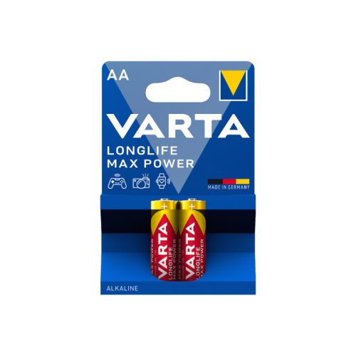 Батарейка Varta LONGLIFE MAX POWER (MAX TECH) LR6 AA BL2 Alkaline 1.5V (4706) (2/40/200)