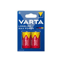 Батарейка Varta LONGLIFE MAX POWER (MAX TECH) LR14 C BL2 Alkaline 1.5V (4714) (2/20/200)