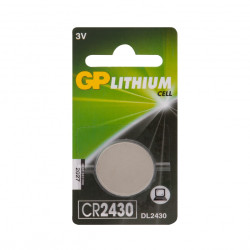 Литиевая дисковая батарейка GP Lithium CR2430 - 1 шт. в блистере