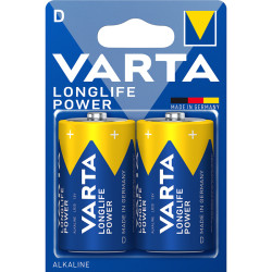 Батарейка Varta LONGLIFE POWER (HIGH ENERGY) LR20 D BL2 Alkaline 1.5V (4920) (2/20/100) (2 шт.)