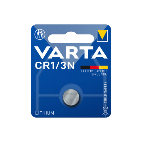 Батарейка Varta ELECTRONICS CR1/3N BL1 Lithium 3V (6131) (1/10/100)