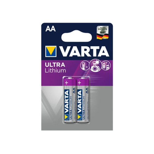 Батарейка Varta ULTRA FR6 AA BL2 Lithium 1.5V (6106) (2/20/200) (2 шт.)