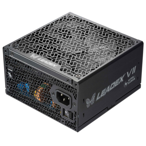 Блок питания 1000 Ватт/ Super Flower Power Supply Leadex VII, 1000W, ATX 3.0, 140mm, 12xSATA, 4xPCI-E(6+2), 1x12VHPWR, APFC, 80+ Platinum, Full Modular