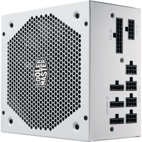 Блок питания 650 Ватт/ Power Supply Cooler Master V650 Gold-V2 White Edition, 650W, ATX, 135mm, 24pin, 12xSATA, 4xPCI-E(6+2), APFC, Full Modular, 80+ Gold