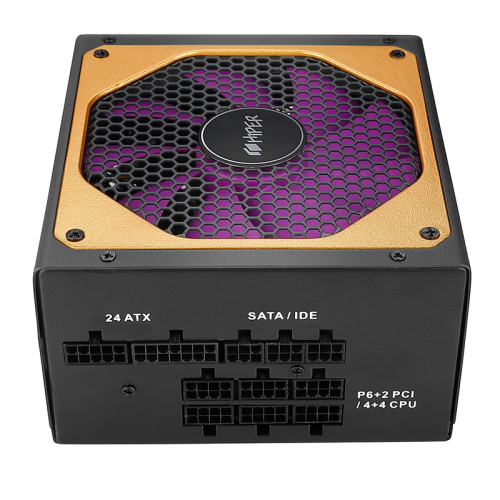 блок питания для ПК 1300 Ватт/ PSU HIPER HPG-1300FM (1300W, Gold 14cm Fan, 220V input, Efficiency 93%, Modular, Black)BOX