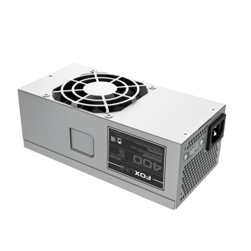 Блок питания/ Foxline TFX400S 400W TFX PSU, NOPFC, 80FAN, 24pin, 4pin (12V), 3xSATA, 1x4pin