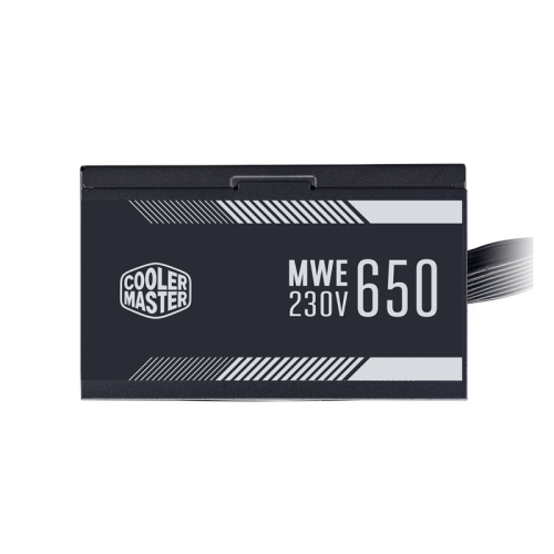 Блок питания 650 Ватт/ Power Supply Cooler Master MWE White, 650W, ATX, 120mm, 6xSATA, 4xPCI-E(6+2), APFC, 80+ White