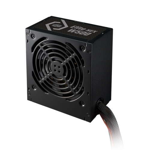 Блок питания 500 Ватт/ Power Supply Cooler Master Elite NEX N500, 500W, ATX, 120mm, 5xSATA, 2xPCI-E(6+2), 3xMolex, APFC, EU Cable