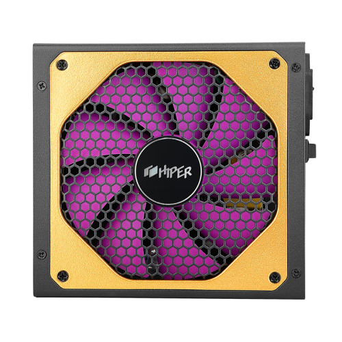 блок питания для ПК 1300 Ватт/ PSU HIPER HPG-1300FM (1300W, Gold 14cm Fan, 220V input, Efficiency 93%, Modular, Black)BOX