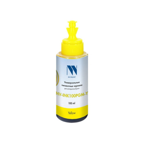 -/ Чернила NVP пигментные для аппаратов Epson (100ml) Yellow