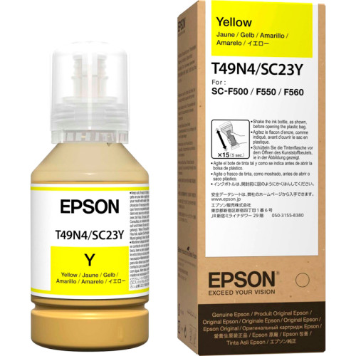 Картридж/ Epson Dye Sublimation Yellow T49N400 (140mL)