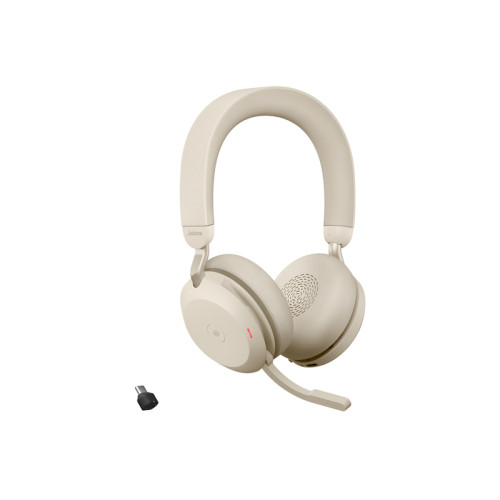 Гарнитура беспроводная/ Jabra Evolve2 75, Link380a UC Stereo Beige