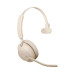 Гарнитура беспроводная/ Jabra Evolve2 65, Link380a UC Mono Beige