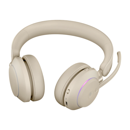 Гарнитура беспроводная/ Jabra Evolve2 65, Link380c MS Stereo Beige