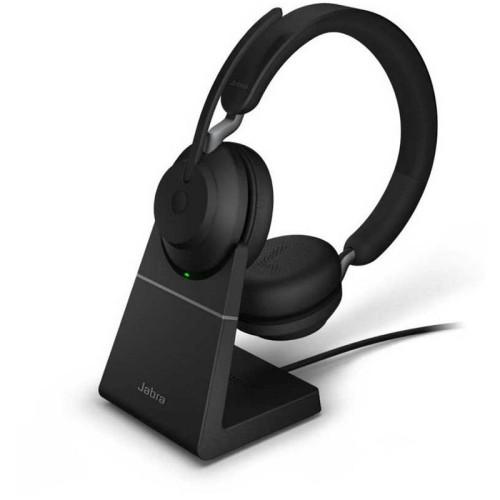 Гарнитура беспроводная/ Jabra Evolve2 65, Link380c UC Stereo Stand Black