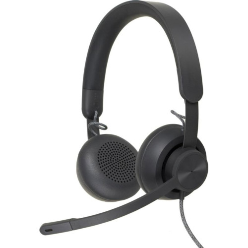 Гарнитура/ Logitech Headset Zone Wired  Teams Graphite