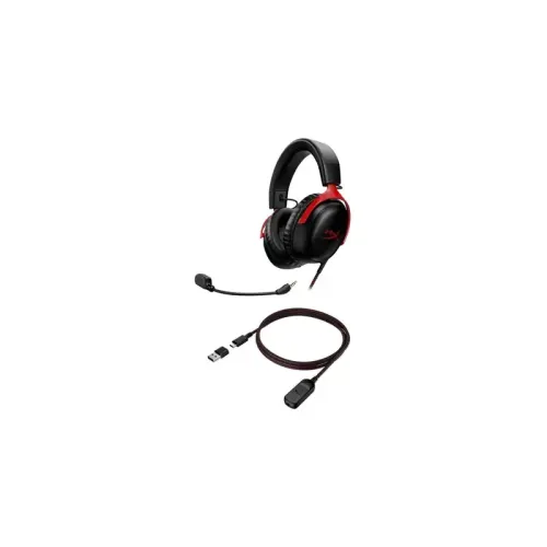 Гарнитура игровая/ HyperX Cloud III Black/Red (CL006 727A9AA)