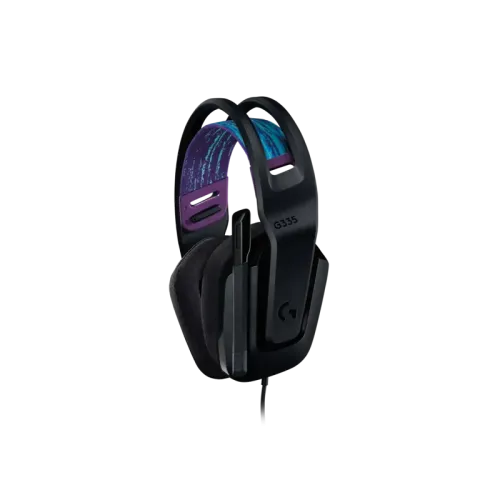 Гарнитура/ Logitech Headset G335 Wired Black Gaming -3.5 мм