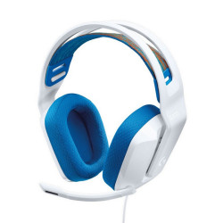 Гарнитура/ Logitech Headset G335 Wired  White Gaming  -3.5 мм