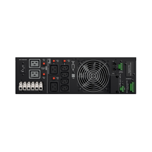 ИБП Online CyberPower 10000VA/10000W USB/RS-232/Dry/EPO/SNMPslot/RJ11/45/без ВБМ (4 IEC С13, 4 IEC C19, 1 Hardwire Terminal Block), 0.8х0.6х0.3м., 25кг./ UPS Online CyberPower OL10KERT3UPM 10000VA/10000W USB/RS-232/Dry/EPO/SNMPslot/RJ11/45/ без ВБМ (8 IEC