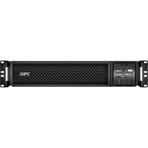 ИБП для монтажа в стойку/ Smart-UPS SRT 3000VA RM, ,  2.7 KВатт / 3.0 kВА, On-Line, Extended-run, Black, Rack, with PowerChute Business Edition sofware,  Smart-Slot, (2) IEC 320 C19, (8) IEC 320 C13