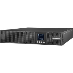 ИБП CyberPower OLS3000ERT2U, Rackmount, Online, 3000VA/2700W, 8 IEC-320 С13, 1 IEC C19 розеток, USB&Serial, RJ11/RJ45, SNMPslot, LCD дисплей, Black, 0.5х0.8х0.2м., 35кг./ UPS Online CyberPower OLS3000ERT2U 3000VA/2700W USB/RS-232/EPO/SNMPslot/RJ11/45/ВБМ 