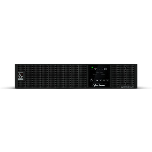 ИБП CyberPower OL1000ERTXL2U, Rackmount, Online, 1000VA/900W, 8 IEC-320 С13 розеток, USB&Serial, RJ11/RJ45, SNMPslot, LCD дисплей, Black, 0.5х0.6х0.2м., 21.7кг./ UPS Online CyberPower OL1000ERTXL2U 1000VA/900W USB/RS-232/Dry/EPO/SNMPslot/RJ11/45/ВБМ (8 IE