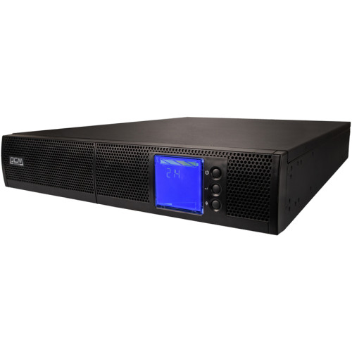 ИБП Powercom SNT-1500, 1500 Вт/1500 ВА, Rack/Tower, 6 розеток IEC320 C13 с резервным питанием, LCD, USB, RS-232, слот под SNMP карту, ШхГхВ 428х425х84 мм, вес 17.3 кг/ UPS Powercom SNT-1500, 1500 W / 1500 VA, Rack / Tower, 6 IEC320 C13 outlets with backup