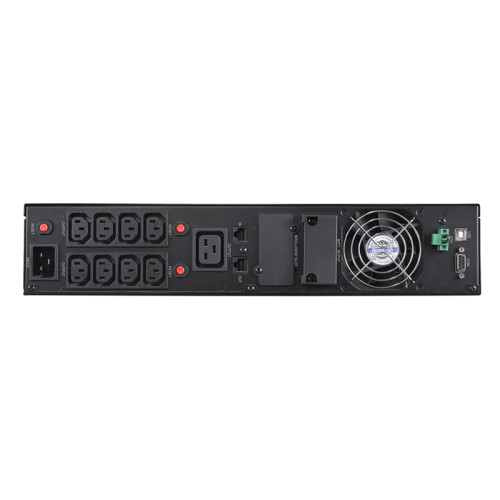 ИБП CyberPower OLS3000ERT2U, Rackmount, Online, 3000VA/2700W, 8 IEC-320 С13, 1 IEC C19 розеток, USB&Serial, RJ11/RJ45, SNMPslot, LCD дисплей, Black, 0.5х0.8х0.2м., 35кг./ UPS Online CyberPower OLS3000ERT2U 3000VA/2700W USB/RS-232/EPO/SNMPslot/RJ11/45/ВБМ 