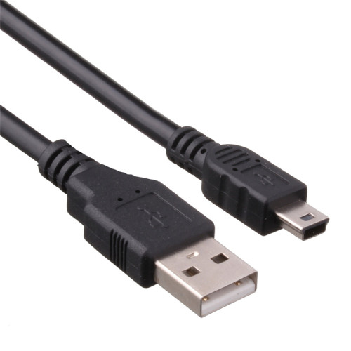 Кабель 2.5m USB AM/mini, черный, 4PH-R90119