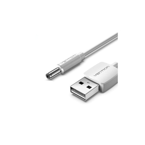 Кабель Vention USB AM/DC-jack 3.5мм M - 1м Белый