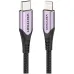 Кабель Vention USB 2.0 CM/Lightning 8M для iPad/iPhone - 1м. Фиолетовый