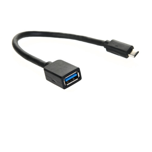 Кабель-адаптер/ Кабель-адаптер USB 3.1 Type-Cm --> USB 3.0 Af , OTG 1,5A , 5,0Gbps , 0,2m VCOM <CU409>