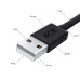 GCR Кабель 1.5m USB 2.0, AM/BM угловой, черный, 28/28 AWG, экран, армированный, GCR-52916