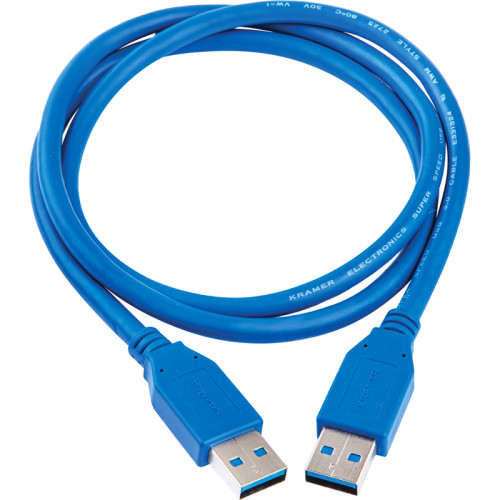 Кабель USB-A 3.0 вилка-вилка, 0,9 м