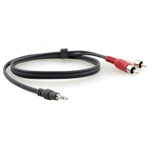 Кабель 3.5mm Audio на 2 RCA (Вилка - Вилки), 4,6 м