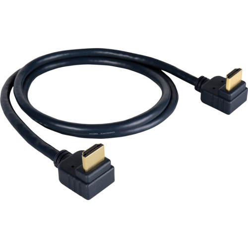 'Высокоскоростной кабель HDMI с двумя угловыми разъемами, 0,9 м/ C-HM/RA2-3 [97-0144003]