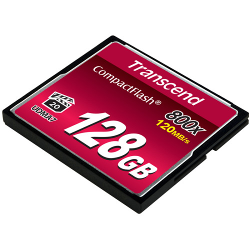 Карта памяти/ Transcend 128GB Compact Flash 800x