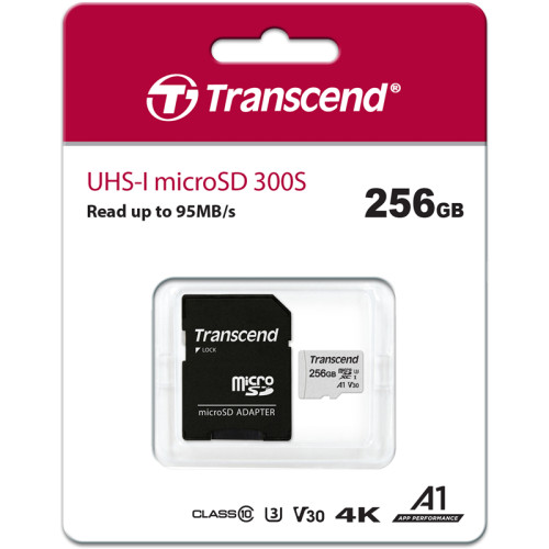 Карта памяти/ 256GB microSD w/ adapter UHS-I U3 A1