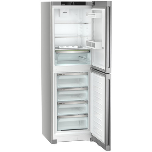 Холодильники LIEBHERR/ Pure, EasyFresh, МК NoFrost, 4 контейнера МК, в. 201,5 см, ш. 60 см, класс ЭЭ A, внутренние ручки, покрытие SteelFinish