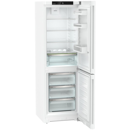 Холодильники LIEBHERR/ Pure, EasyFresh, МК NoFrost, 3 контейнера МК, в. 185,5 см, ш. 60 см, улучшенный класс ЭЭ, внутренние ручки, белый цвет