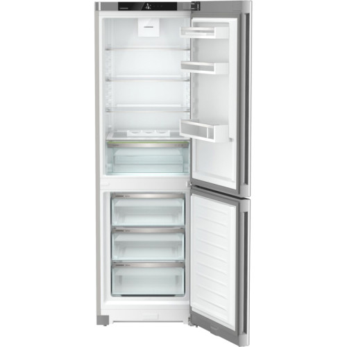 Холодильники LIEBHERR/ Pure, EasyFresh, МК NoFrost, 3 контейнера МК, в. 185,5 см, ш. 60 см, класс ЭЭ A, внутренние ручки, покрытие SteelFinish