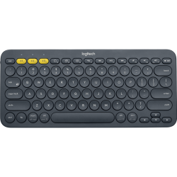 Клавиатура/ Logitech Keyboard K380 Dark Grey Wireless Bluetooth RTL, Multi-Device