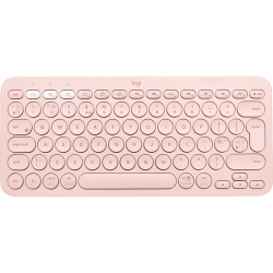 Клавиатура/ Logitech Keyboard K380 Rose Wireless Bluetooth RTL, Multi-Device